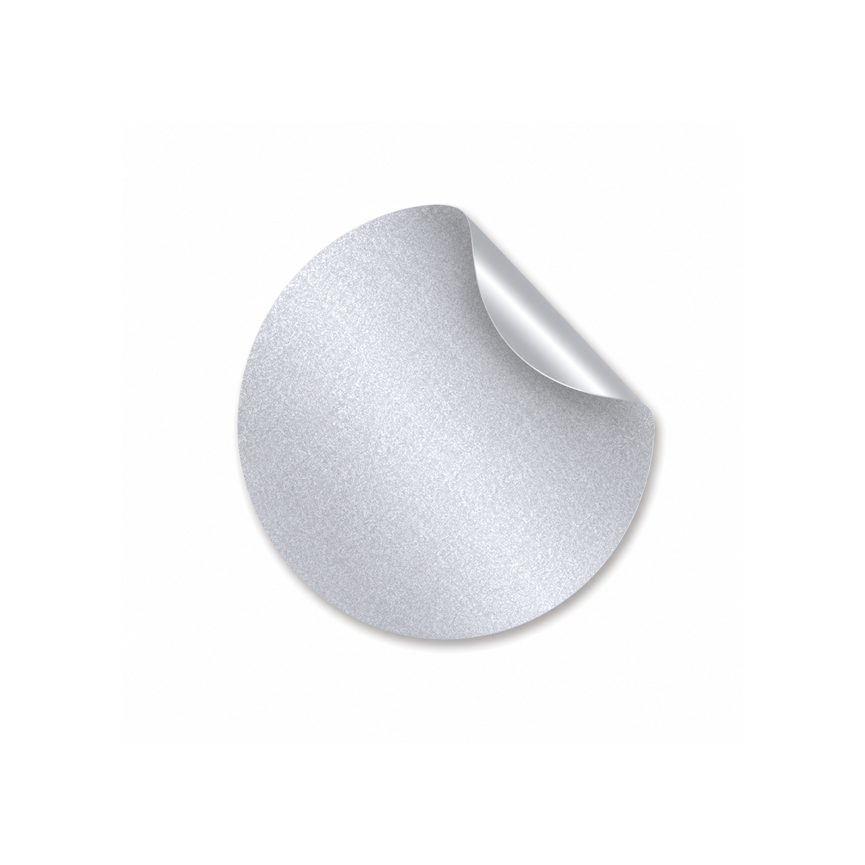 Adesivo no material Silver